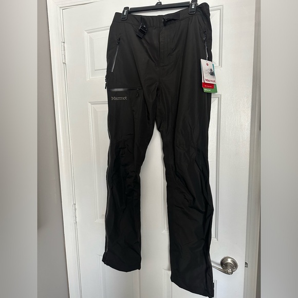 Aspesi Straight Leg Trousers In Navy Blue Cady Crêpe - NWT